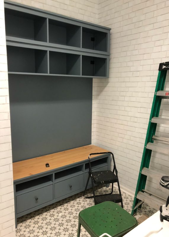 Ikea Hemnes Hack Diy Mudroom Bench And Storage House By Hoff