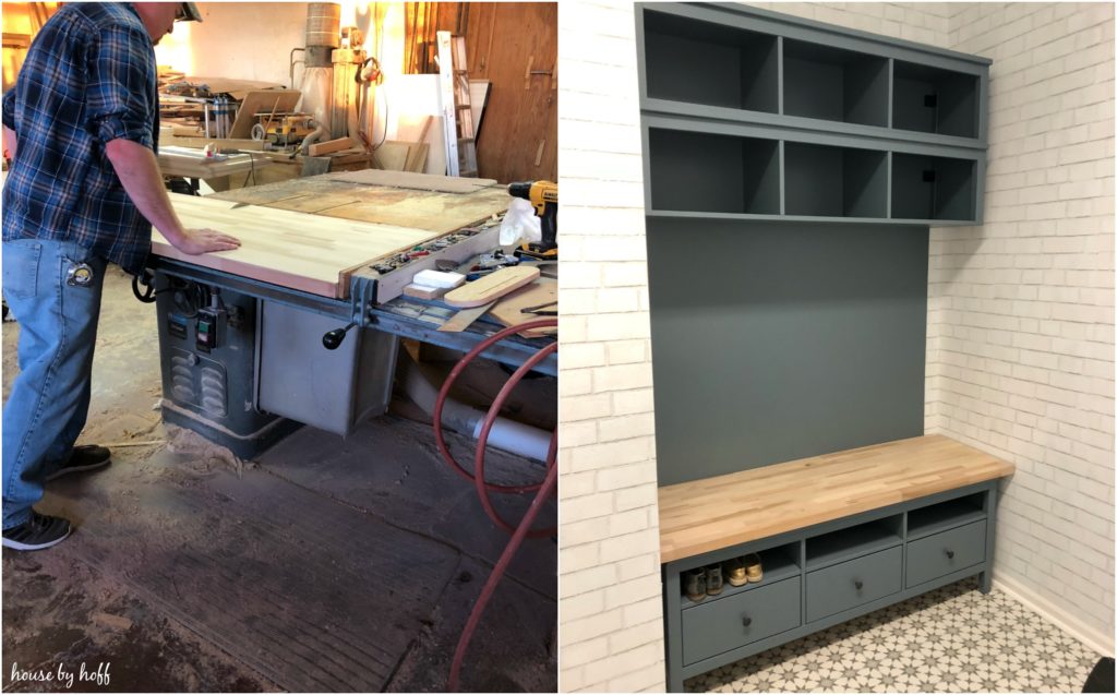 IKEA Hemnes Hack: DIY Mudroom Bench and Storage