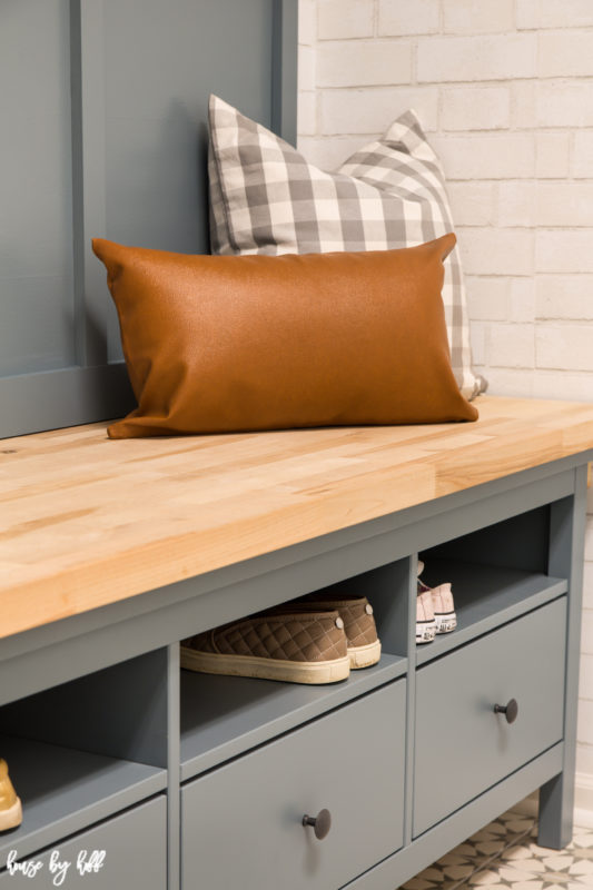 IKEA Hemnes Hack: DIY Mudroom Bench and Storage