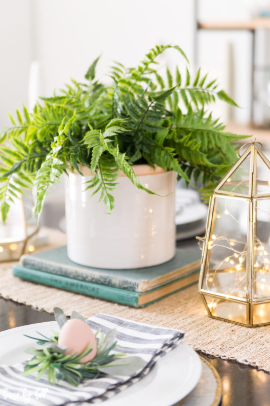 Bright Spring Dining Room and Tablescape