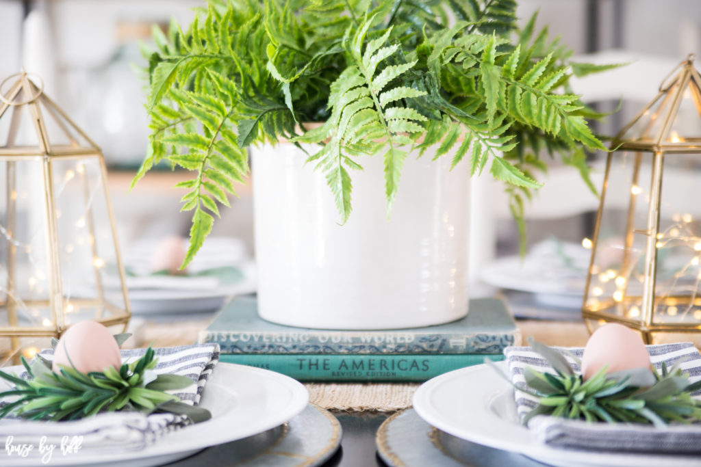 Bright Spring Dining Room and Tablescape