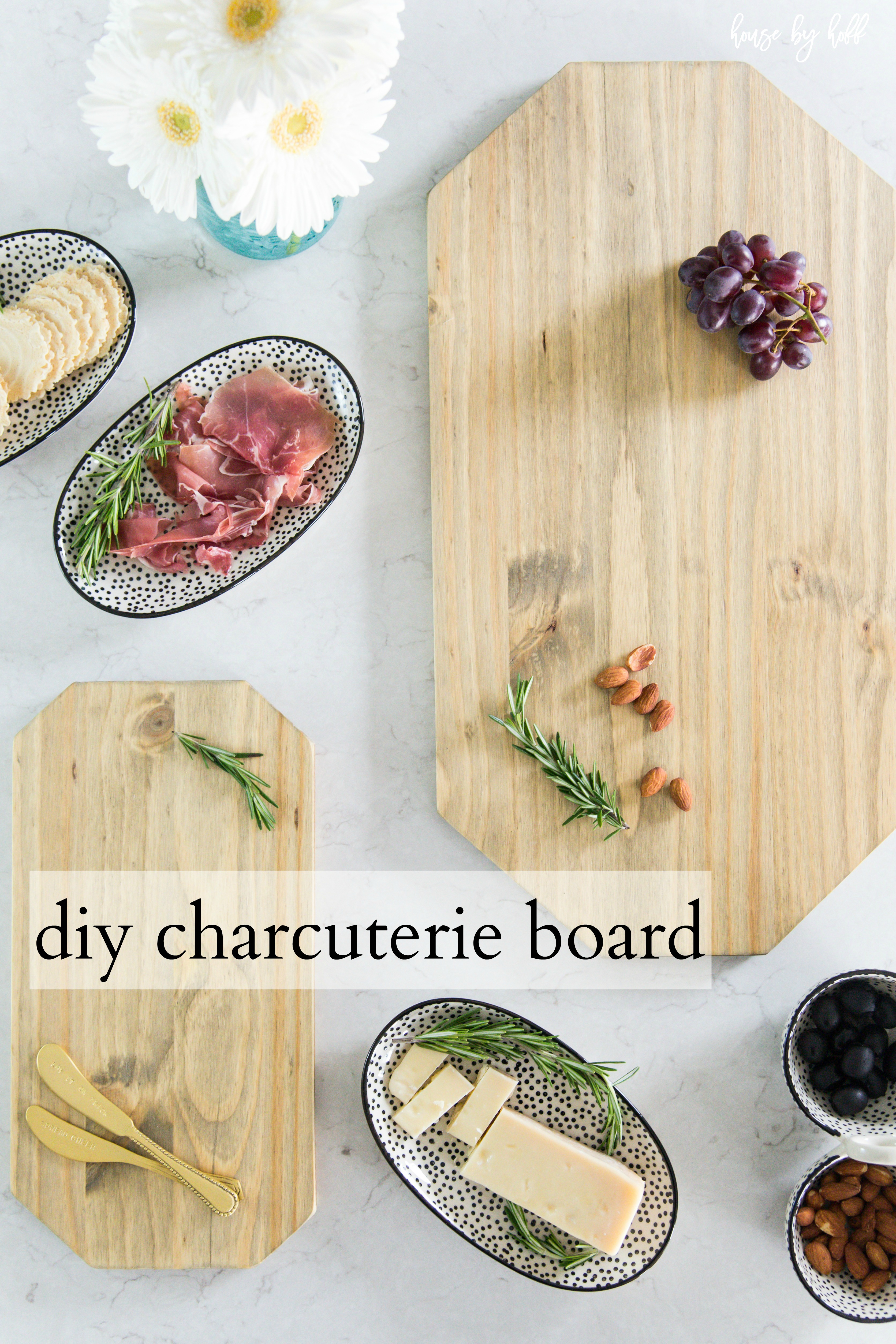 DIY Charcuterie or Cutting Board - Saved from Salvage