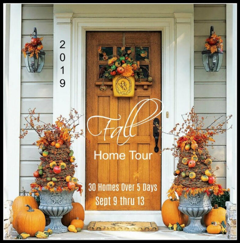 Fall home tour poster.