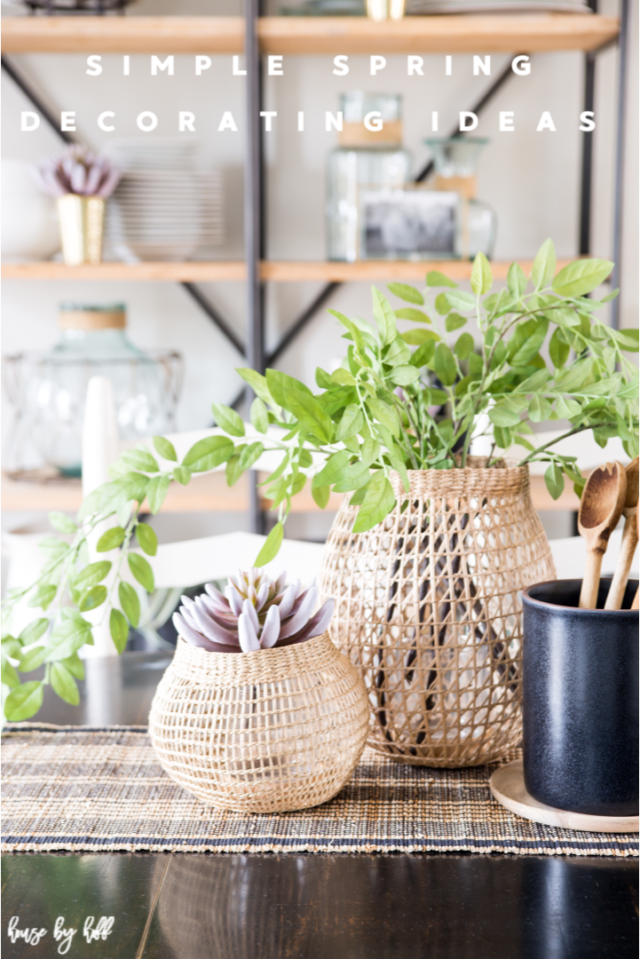 Simple Spring Decorating Ideas House by Hoff